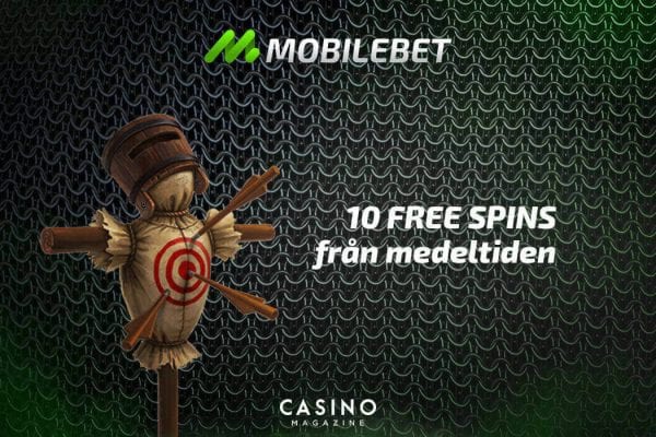 Medeltida free spins hos Mobilebet