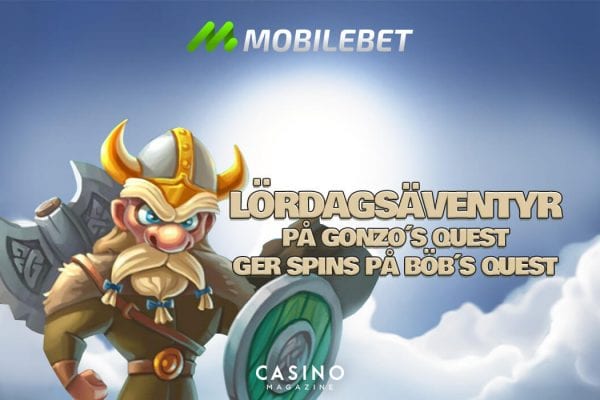 Mobilebet - banner erbjudande viking, free spins