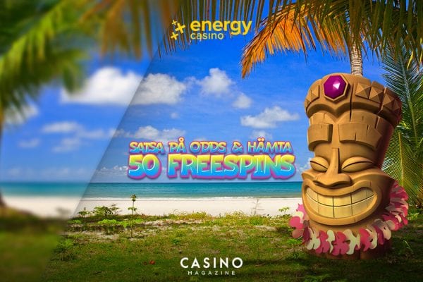 Energy Casino freespins Aloha - strand