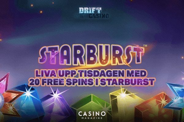 Drift Casino free spins tisdag