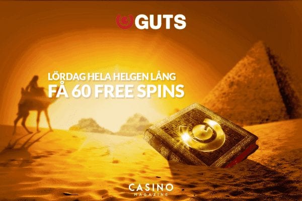 Guts casino kampanj free spins
