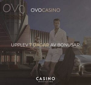 Bonusar varje dag hos OVO Casino