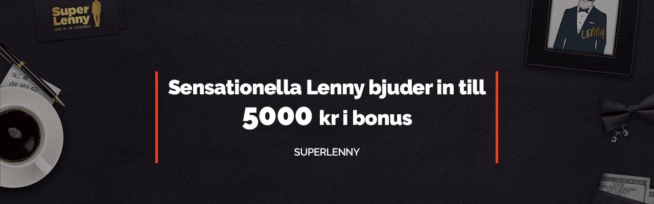 SuperLenny bjuder in till vinstpott på 5000 kr