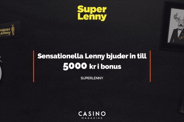 SuperLenny bjuder in till vinstpott på 5000 kr