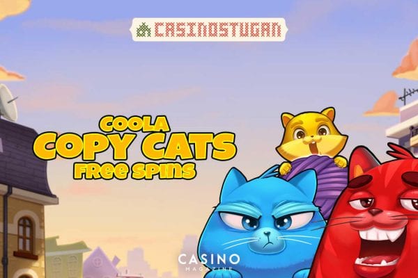 Casinostugan Copy Cats slot spins