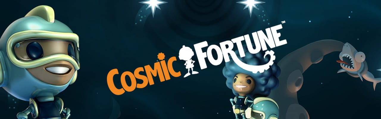 Cosmic Fortune - NetEnt videoslot banner CasinoMagazine