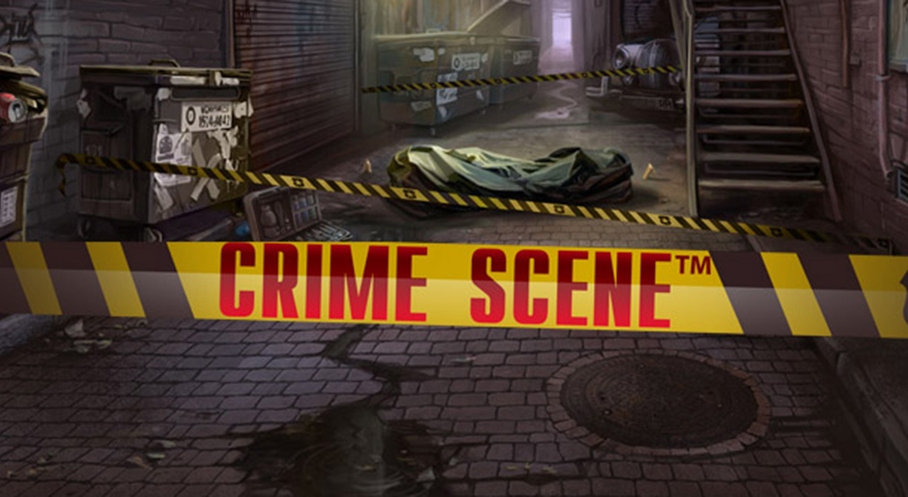Crime Scene slot banner