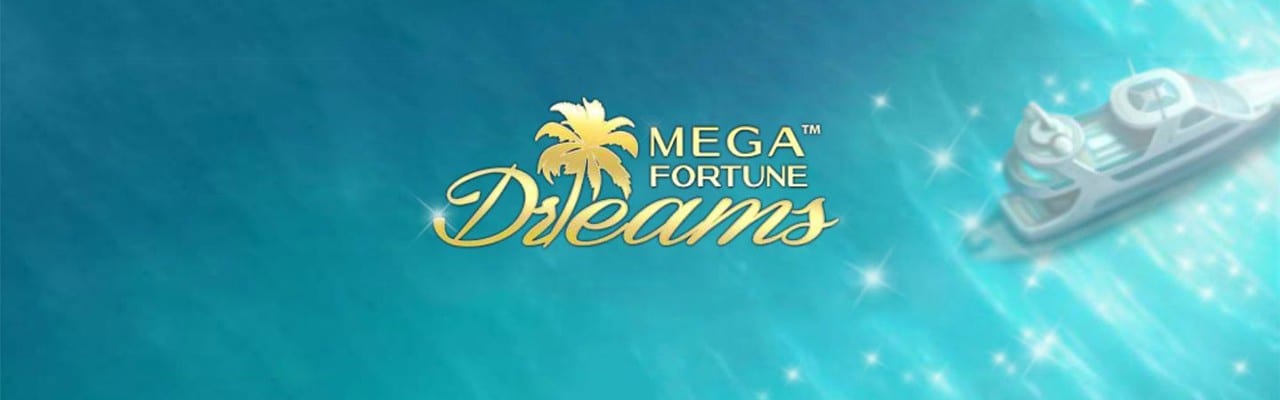 Mega Fortune dreams Jackpottslot banner