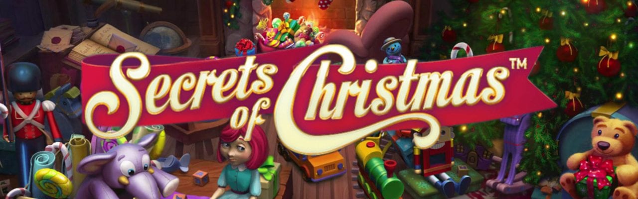 Secrets of Christmas spelautomat banner